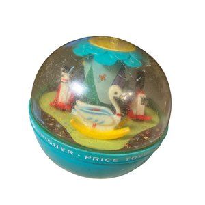 Fisher Price Roly Poly Chime Ball Toy. vintage